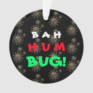 Adorno ¡personalizable Bah Humbug! COVID-19