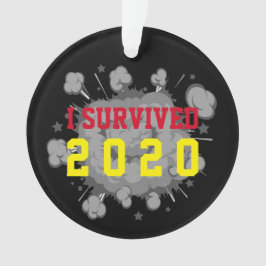 Adorno Personalizable I sobrevivió a la explosión de 20xx