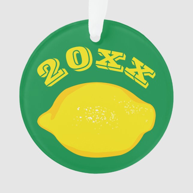 Adorno Personalizable Lemon (Anverso)