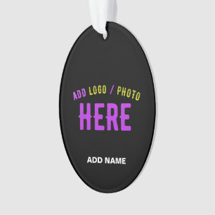 ADORNO PERSONALIZABLE MODERNO ESTILO NEGRO VERIFICADO MAR