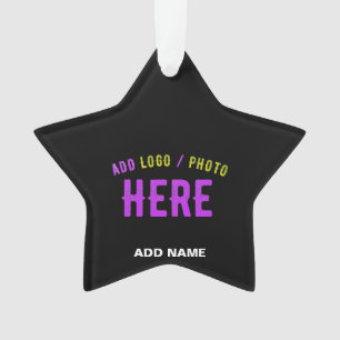 ADORNO PERSONALIZABLE MODERNO ESTILO NEGRO VERIFICADO MAR