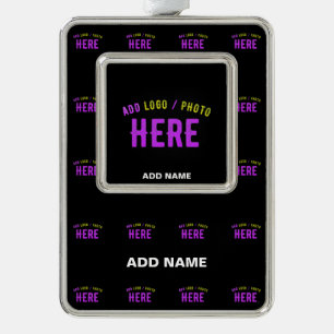 ADORNO PERSONALIZABLE MODERNO ESTILO NEGRO VERIFICADO MAR