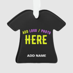 ADORNO PERSONALIZABLE MODERNO ESTILO NEGRO VERIFICADO MAR