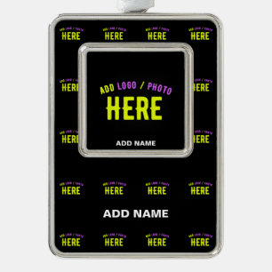 ADORNO PERSONALIZABLE MODERNO ESTILO NEGRO VERIFICADO MAR