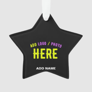 ADORNO PERSONALIZABLE MODERNO ESTILO NEGRO VERIFICADO MAR