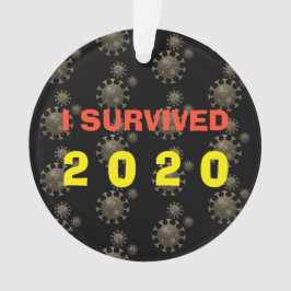 Adorno Personalizable sobreviví a la repetición del coron