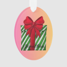 Adorno Personalizado adorable caja de Navidades desnudos