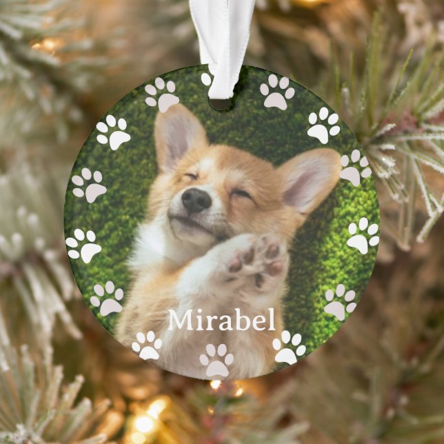 Adorno personalizado de cuadro de pinturas blancas foto y (Árbol)