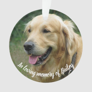 Adorno Personalizado mascota foto keepsake amor por la