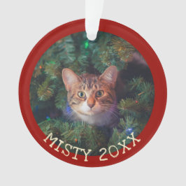 Adorno Personalizado Mi primer gato navideño Keepsake Mas