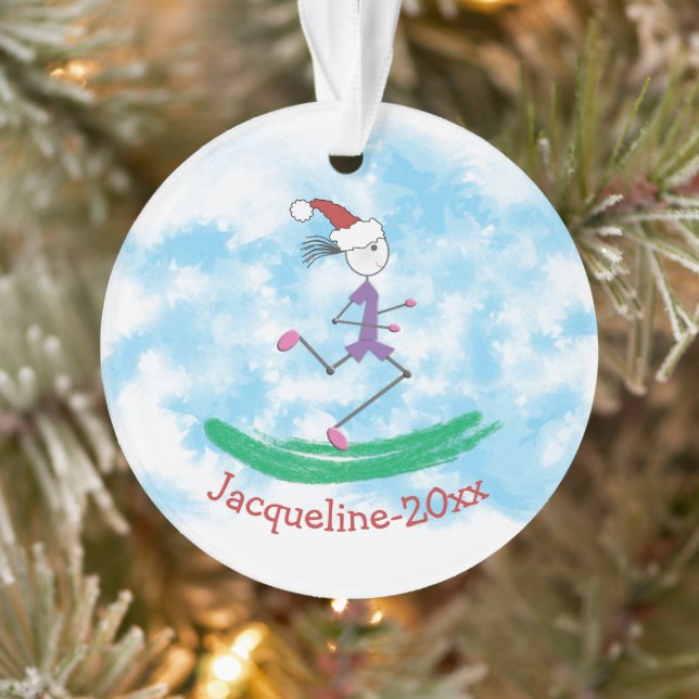 Adorno PERSONALIZADO © Navidades Holiday Lady Runner (Árbol)