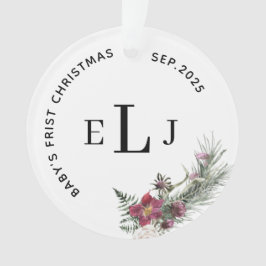 Adorno personalizado para la primera Navidad de be