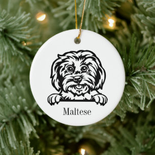 Adorno personalizado para mascotas de cerámica Cu,