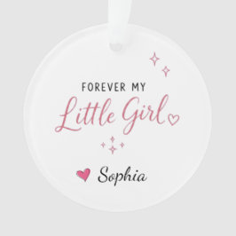 Adorno Personalizado Por Siempre Mi Niña