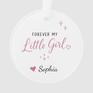 Adorno Personalizado Por Siempre Mi Niña