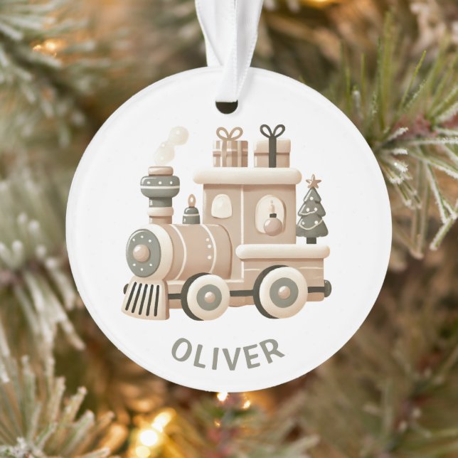 Adorno Personalized Christmas Train for Kids  (Árbol)