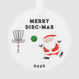 Adorno Personalized Disc Golf Holiday Gift