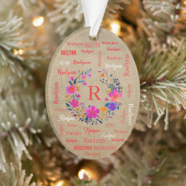 Adorno Personalized Name Ornament Add your Name