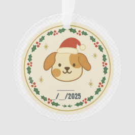 Adorno Personalized Santa Paws Pet Ornament | Custom Name