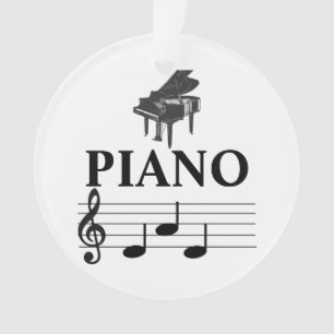 Adorno Piano Dad Grand Piano Pianista Music Note