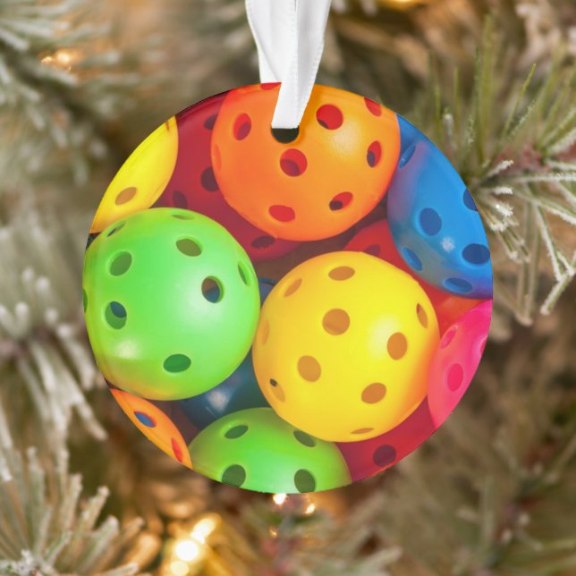 Adorno Pickleball Colorful (Árbol)