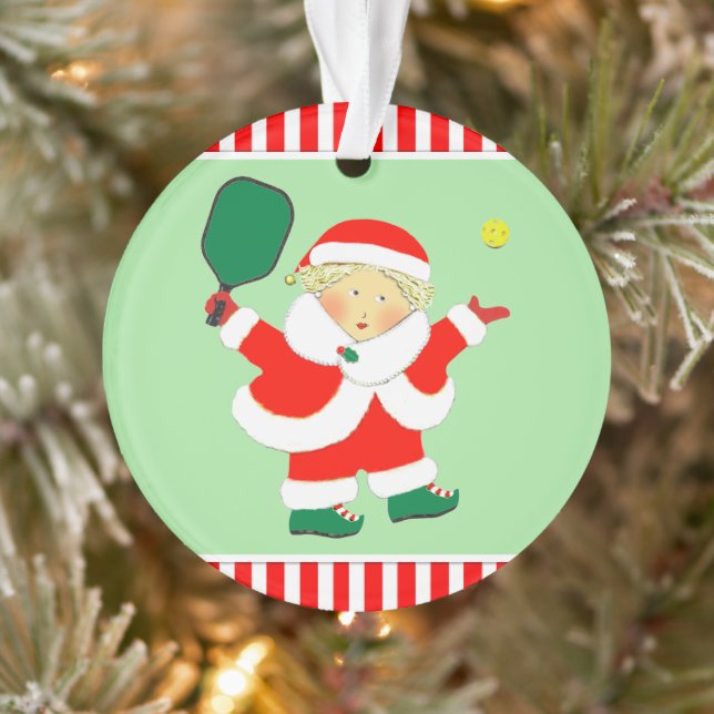 Adorno Pickleball personalizado (Árbol)