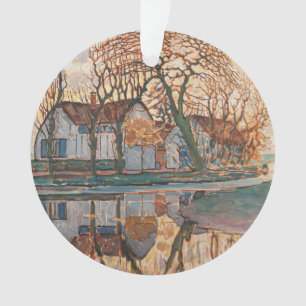 Adorno Piet Mondrian - Granja Cerca de Duivendrecht