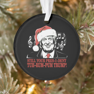 Adorno Pijama divertido de Navidad del presidente Trump f