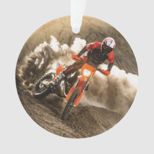 Adorno Piloto de Motocross