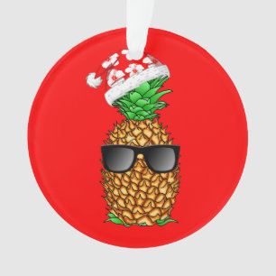 Adorno Piña de Santa Claus