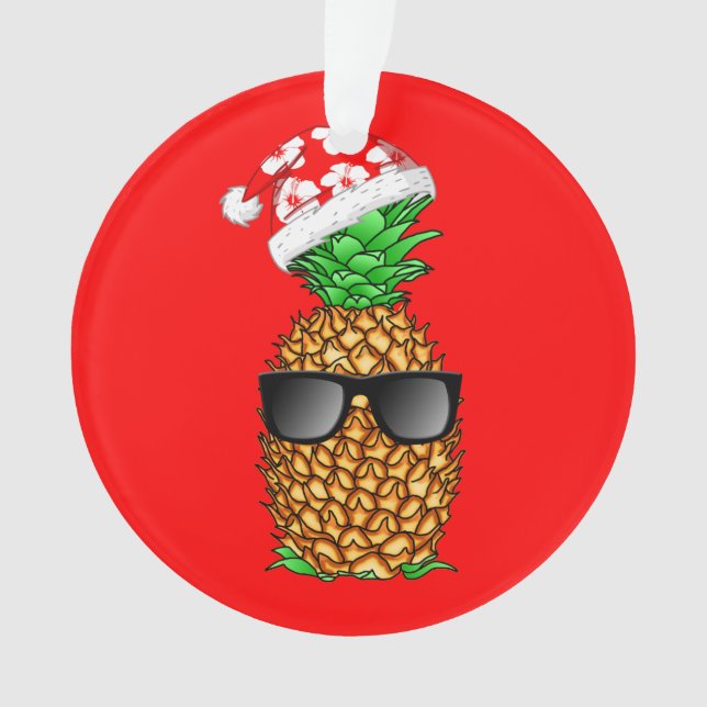 Adorno Piña de Santa Claus (Anverso)