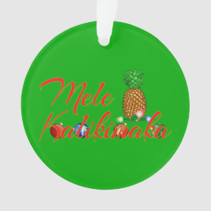 Adorno Piña del Hawaiian de Mele Kalikimaka