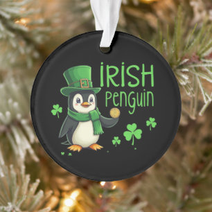 Adorno Pingüino irlandés, una mezcla afortunada de divers