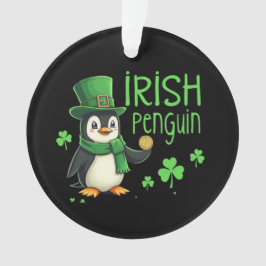 Adorno Pingüino irlandés, una mezcla afortunada de divers