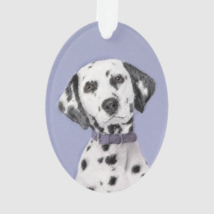 Adorno Pintura dálmata - Arte de perro original