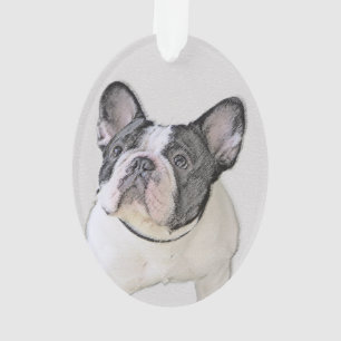 Adorno Pintura de Bulldog Francés (Pío Atigrado) - Arte d