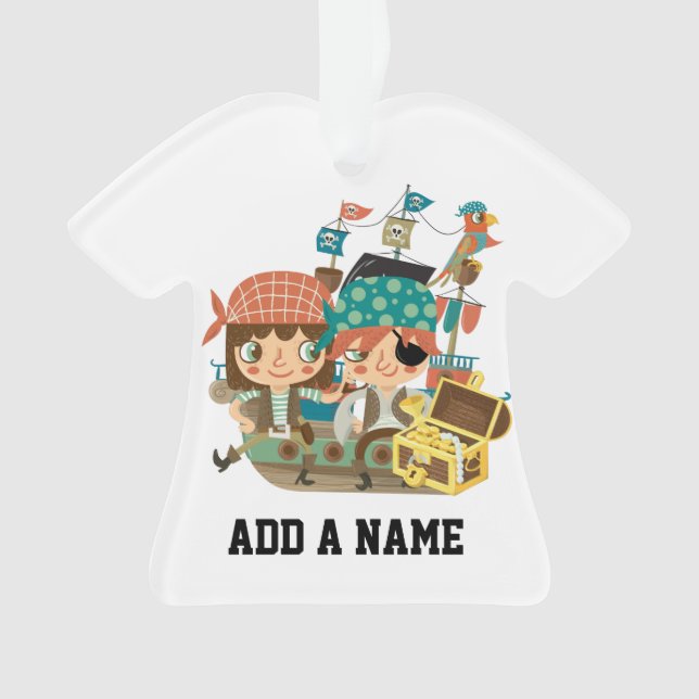 Adorno Piratas con el tesoro (Anverso)