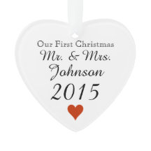 Plain Heart Primer Navidades Sr. y Sra. Newlyw