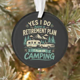 Adorno Plan de jubilación de camping