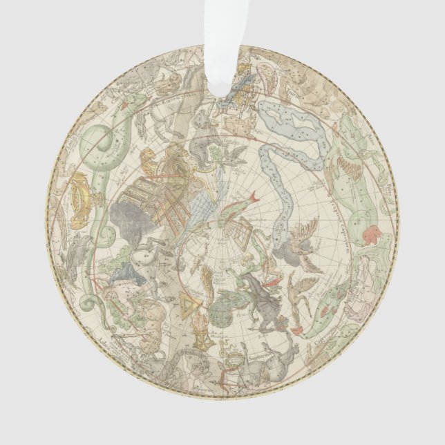 Adorno Planisphaerii Coelestis Hemisphaerium (Anverso)
