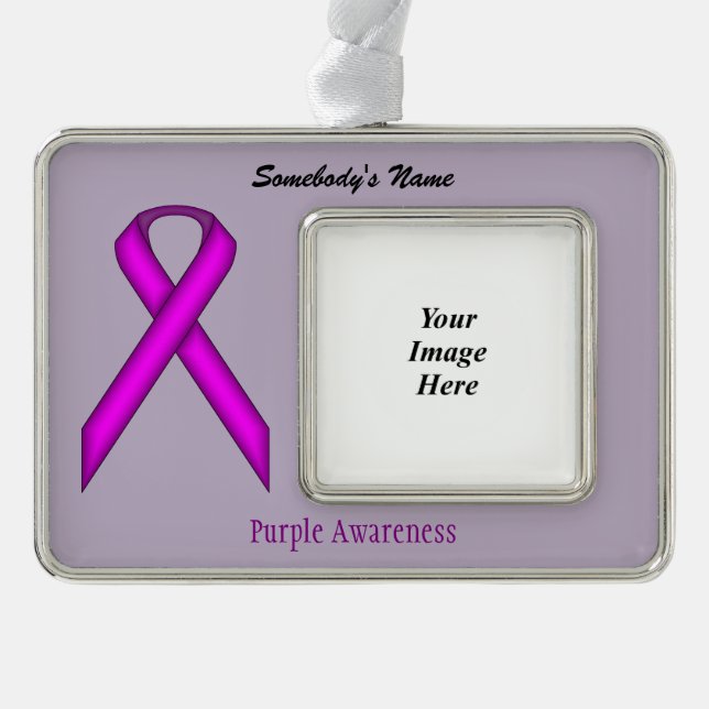 Adorno Plantilla de cinta estándar púrpura (H-O) (Anverso)