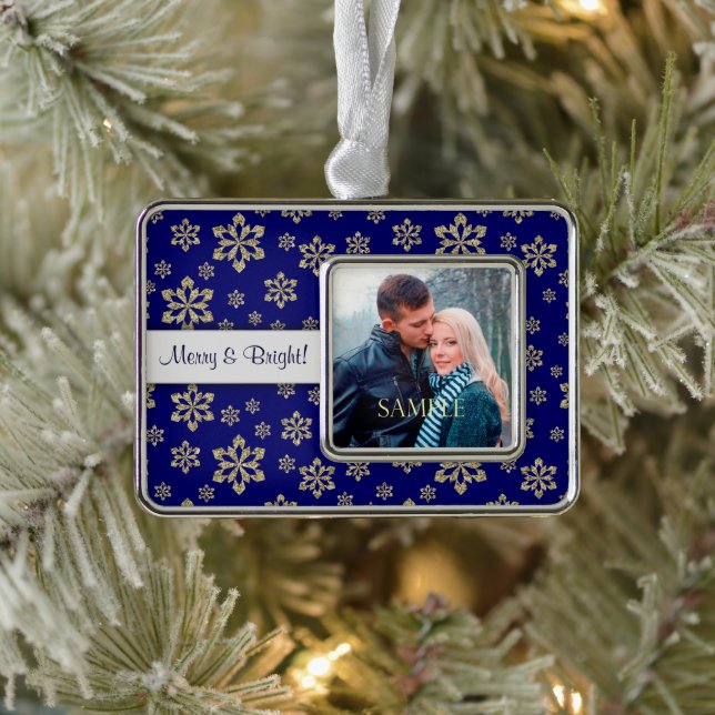 Adorno Plantilla de copo de nieve brillante y dulce (Árbol)