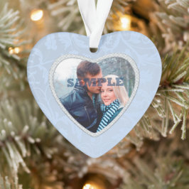 Adorno Plantilla de fotografía de diamantes de imitación 