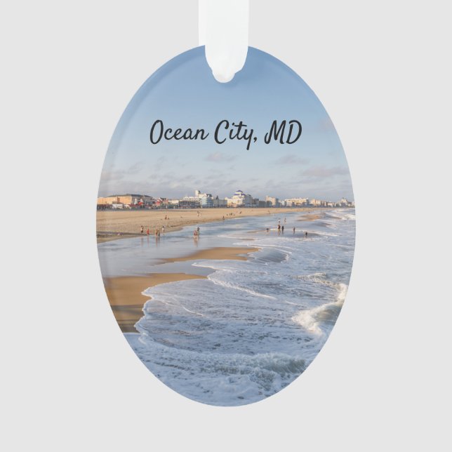 Adorno Playa de Ocean City, Maryland (Anverso)