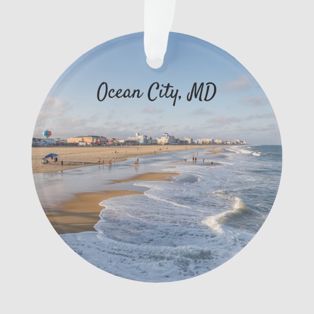 Adorno Playa de Ocean City, Maryland (Anverso)