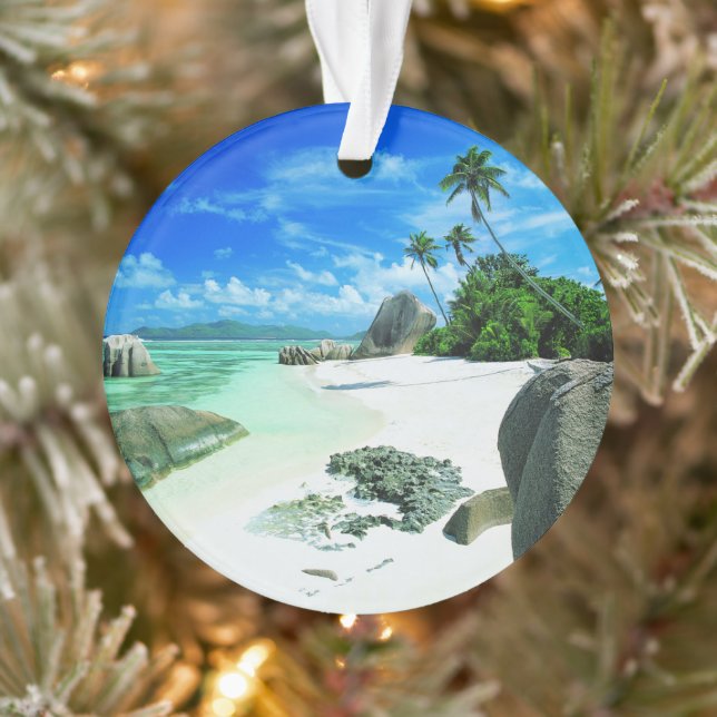 Adorno Playas tropicales | Isla de la Digue (Árbol)