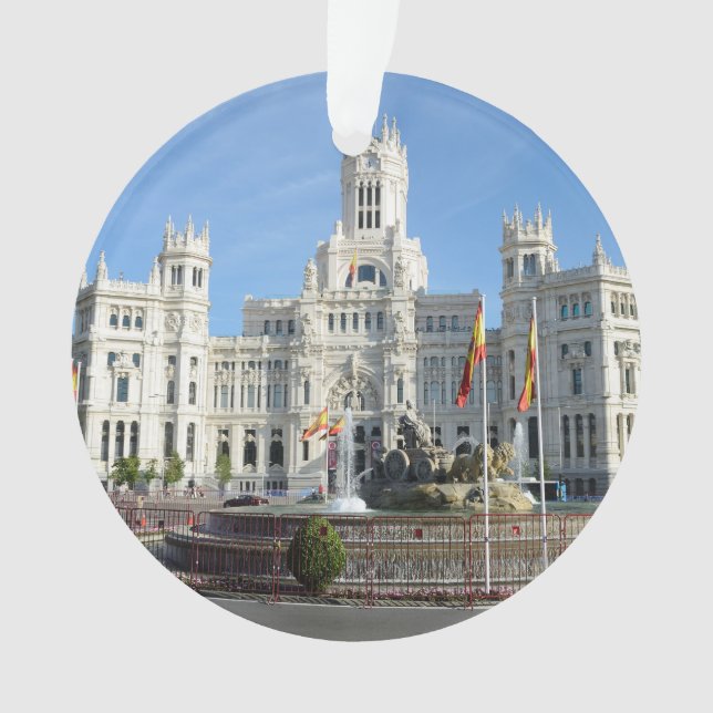 Adorno Plaza de Cibeles, Madrid (Anverso)