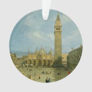 Adorno Plaza San Marco de Canaletto el  
