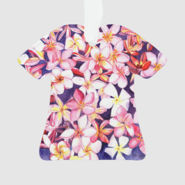 Adorno Plumeria flotante