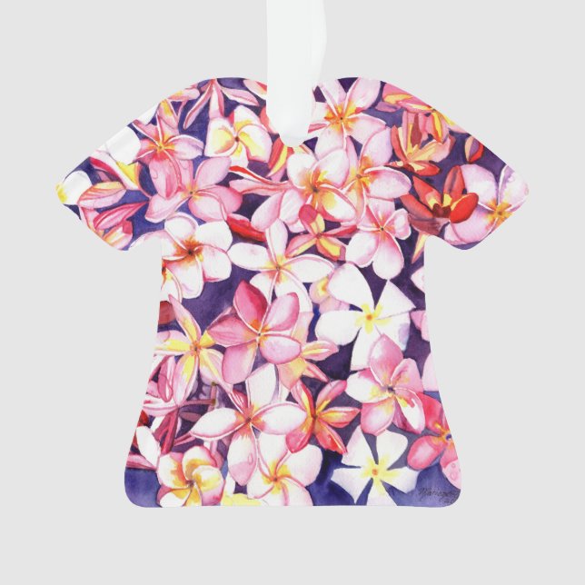 Adorno Plumeria flotante (Anverso)